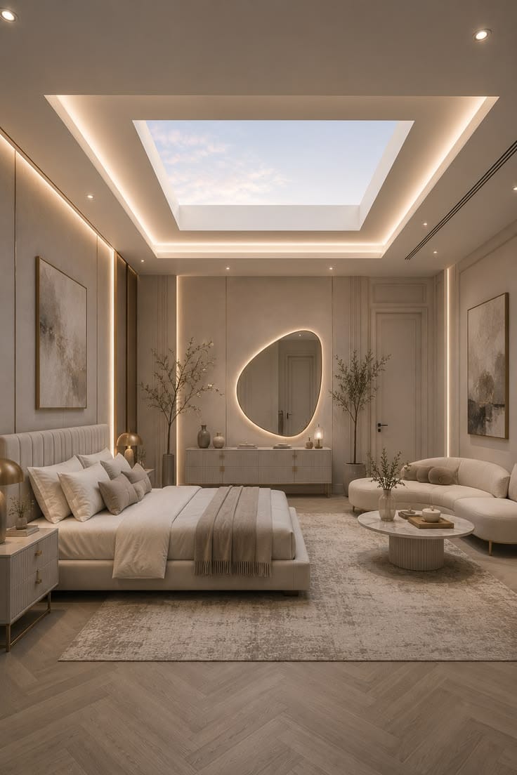 Skylight bedroom suite